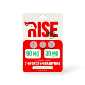 Rise 30mg 7-OH Super Strength Chewable Tablets 3ct
